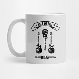 Rock and Roll Forever - Vintage Rock Music Mug